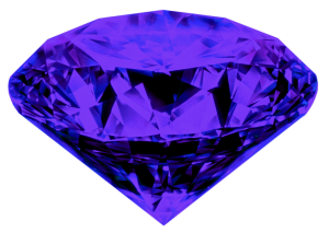 Purple diamond PNG image-6683